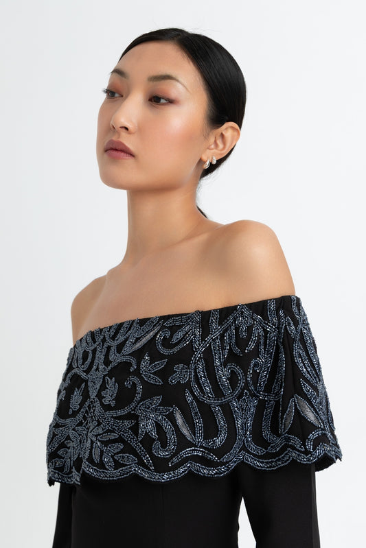 Maria Black Gown