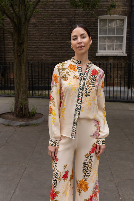 Nancy Cream Shirt