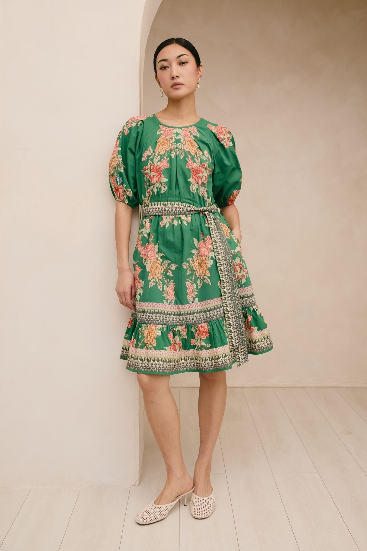Petula Green Dress