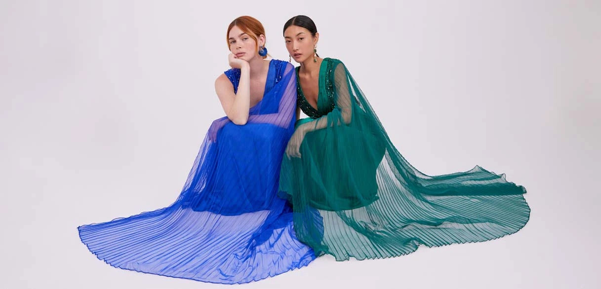 Anaya Green Gown