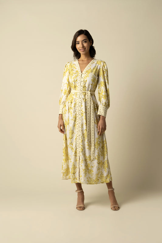 Aaliyah Yellow Dress