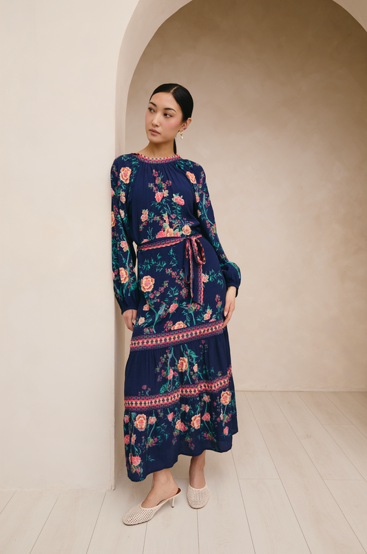 Lea Navy Dress